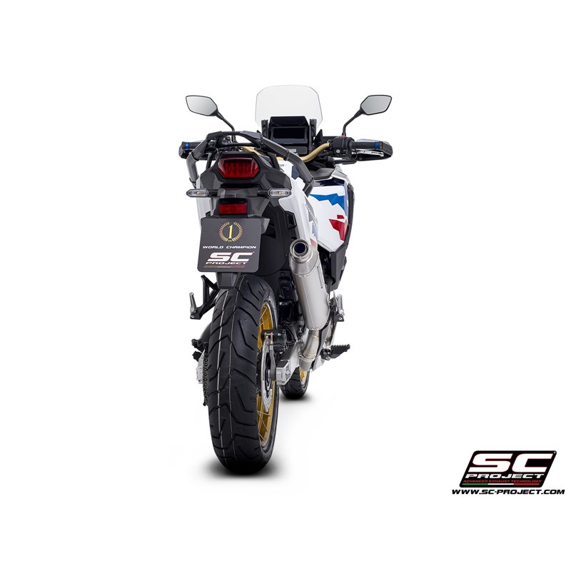 SC-Project Exhaust Rally Raid | Silver | Honda CRF1100L Africa Twin