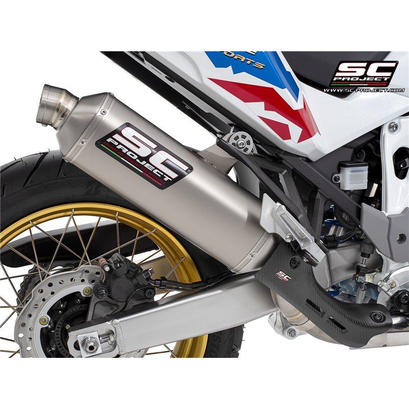 SC-Project Exhaust Rally Raid | Silver | Honda CRF1100L Africa Twin
