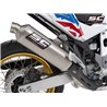 SC-Project Uitlaat Rally Raid | Zilver | Honda CRF1100L Africa Twin