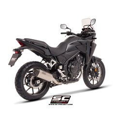 SC-Project Exhaust SC1-S | Silver | Honda NX500