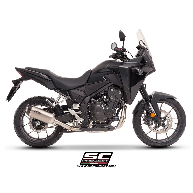 SC-Project Exhaust SC1-S | Silver | Honda NX500