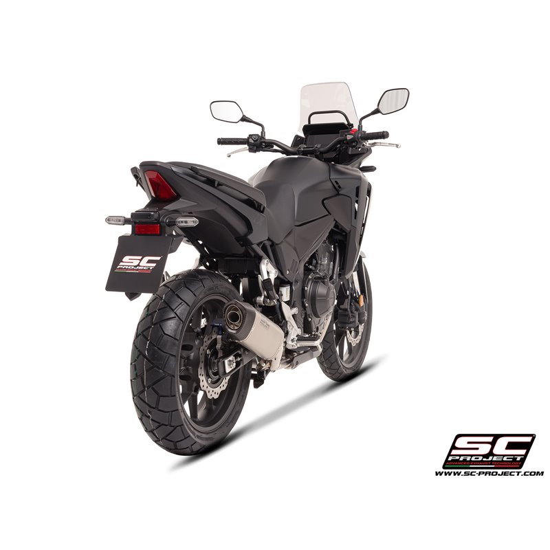 SC-Project Exhaust SC1-S | Silver | Honda NX500