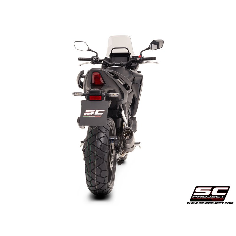 SC-Project Exhaust Oval | Carbon | Honda NX500