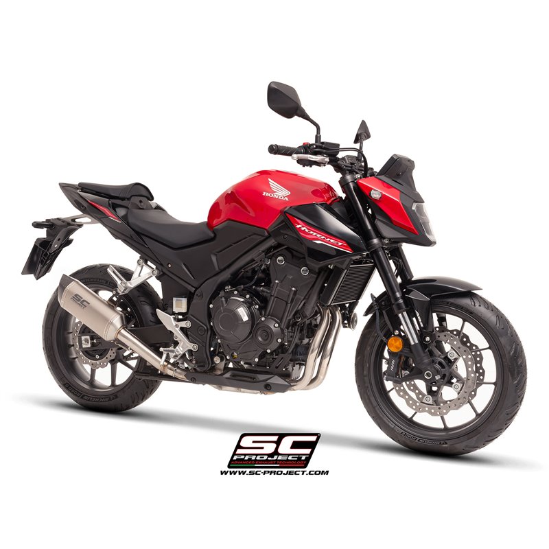 SC-Project Uitlaat SC1-S | Zilver | Honda CBR500R
