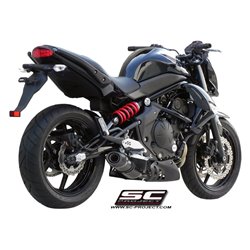 SC-Project Exhaust Oval | Carbon | Kawasaki 650 Versys