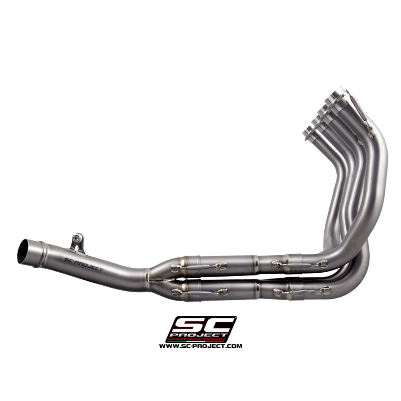 SC-Project Uitlaatbochten 4-2-1 | Zilver | Kawasaki Z900 A2