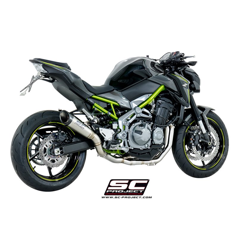 SC-Project Exhaust Pipes 4-2-1 | Silver | Kawasaki Z900 A2