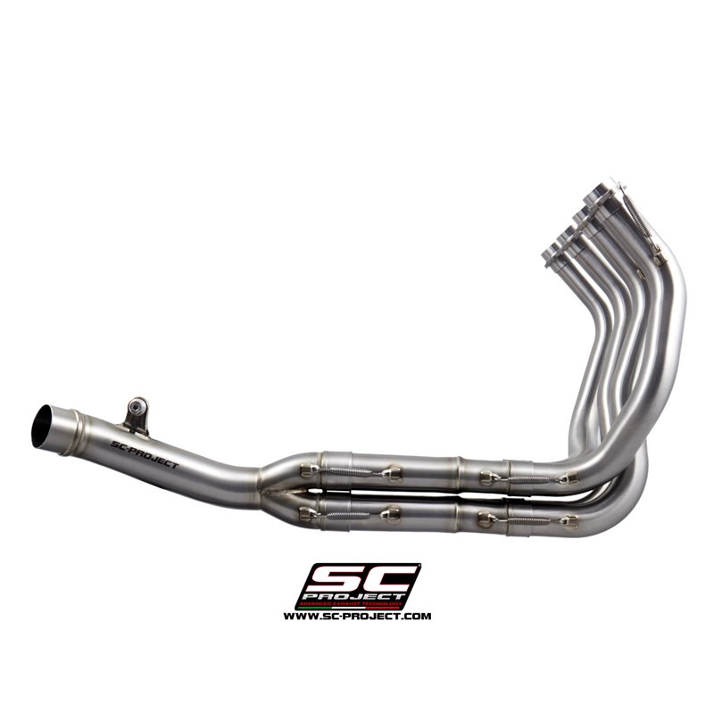 SC-Project Exhaust Pipes 4-2-1 | Silver | Kawasaki Z900 A2