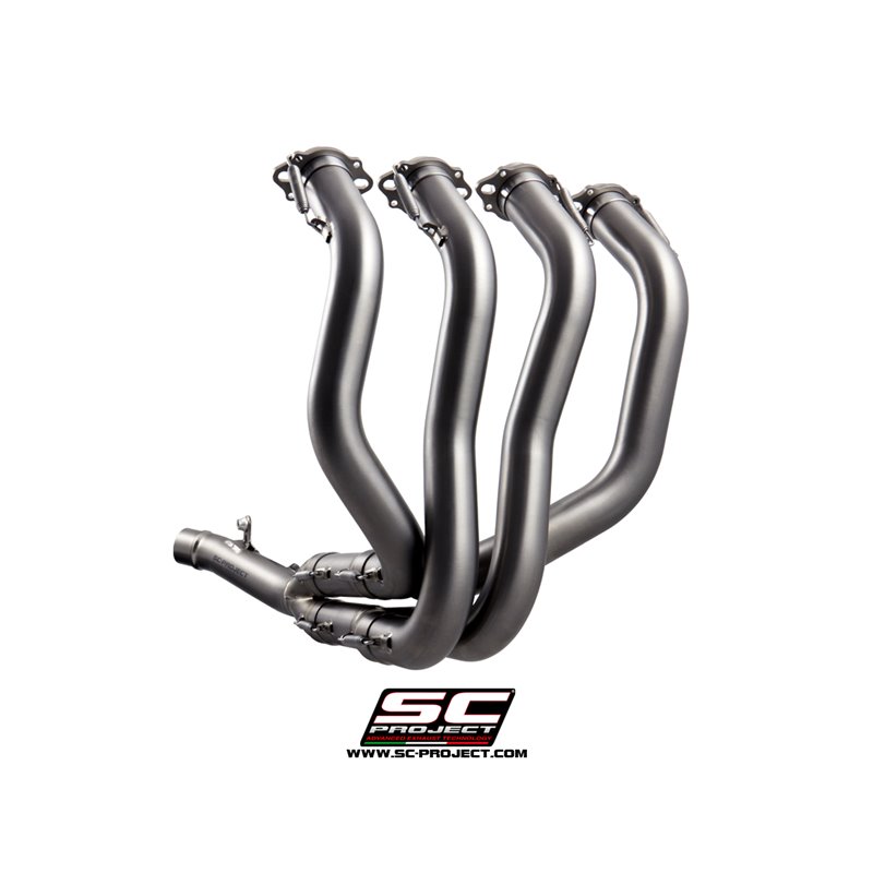 SC-Project Exhaust Pipes 4-2-1 | Silver | Kawasaki Z900 A2
