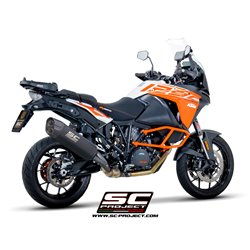 SC-Project Uitlaat Adventure | Zwart | KTM 1290 Super Adventure