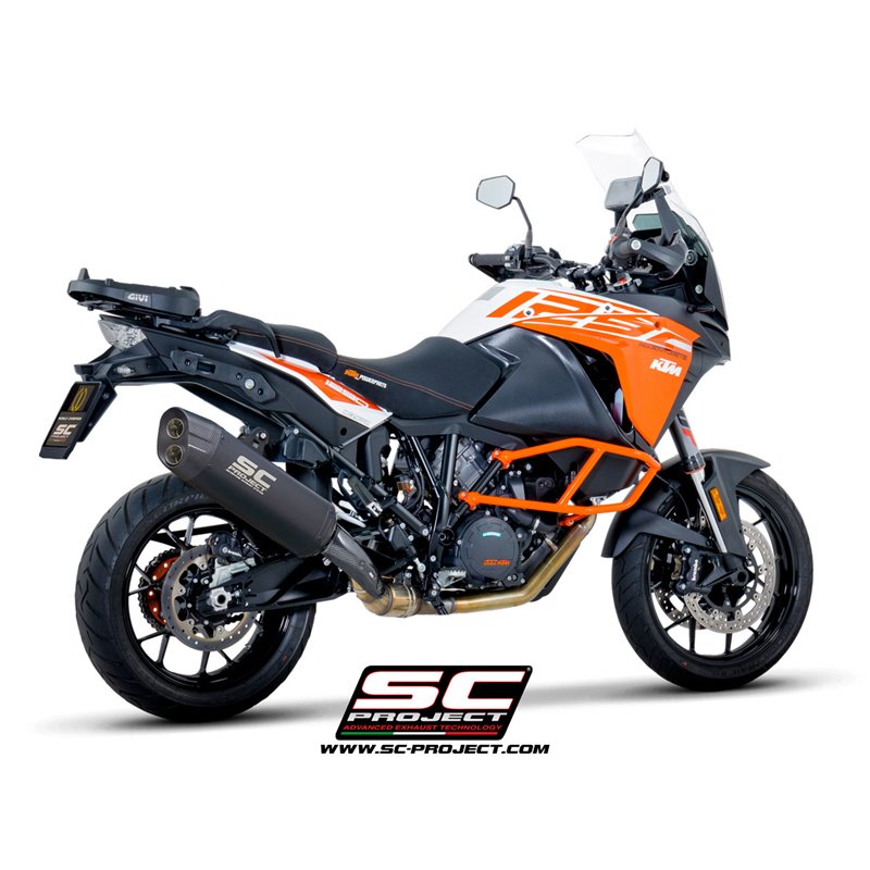 SC-Project Uitlaat Adventure | Zwart | KTM 1290 Super Adventure