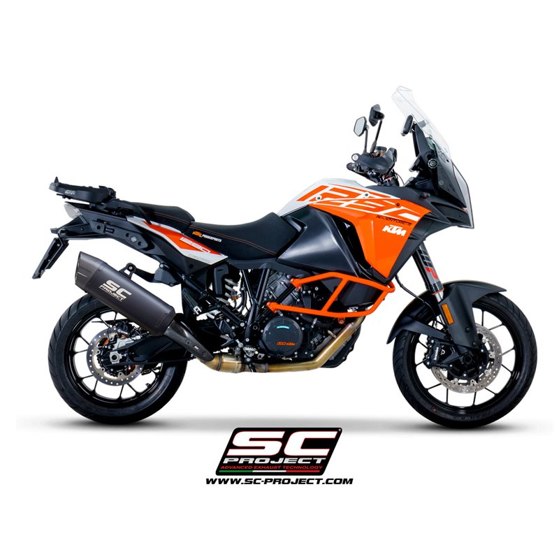 SC-Project Uitlaat Adventure | Zwart | KTM 1290 Super Adventure