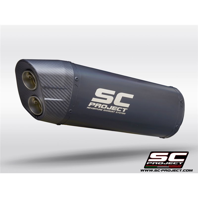 SC-Project Exhaust Adventure | Black | KTM 1290 Super Adventure