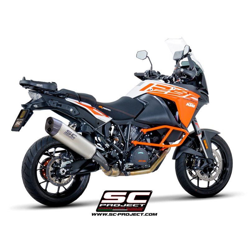 SC-Project Exhaust Adventure | Silver | KTM 1290 Super Adventure
