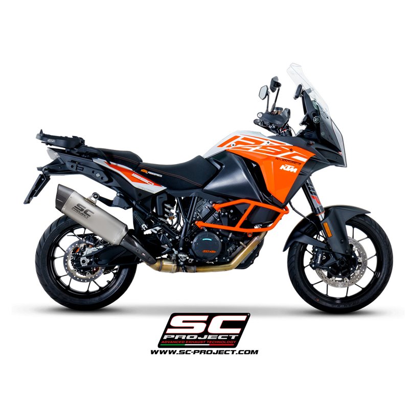 SC-Project Exhaust Adventure | Silver | KTM 1290 Super Adventure