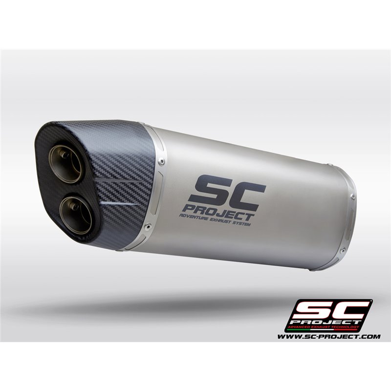 SC-Project Exhaust Adventure | Silver | KTM 1290 Super Adventure