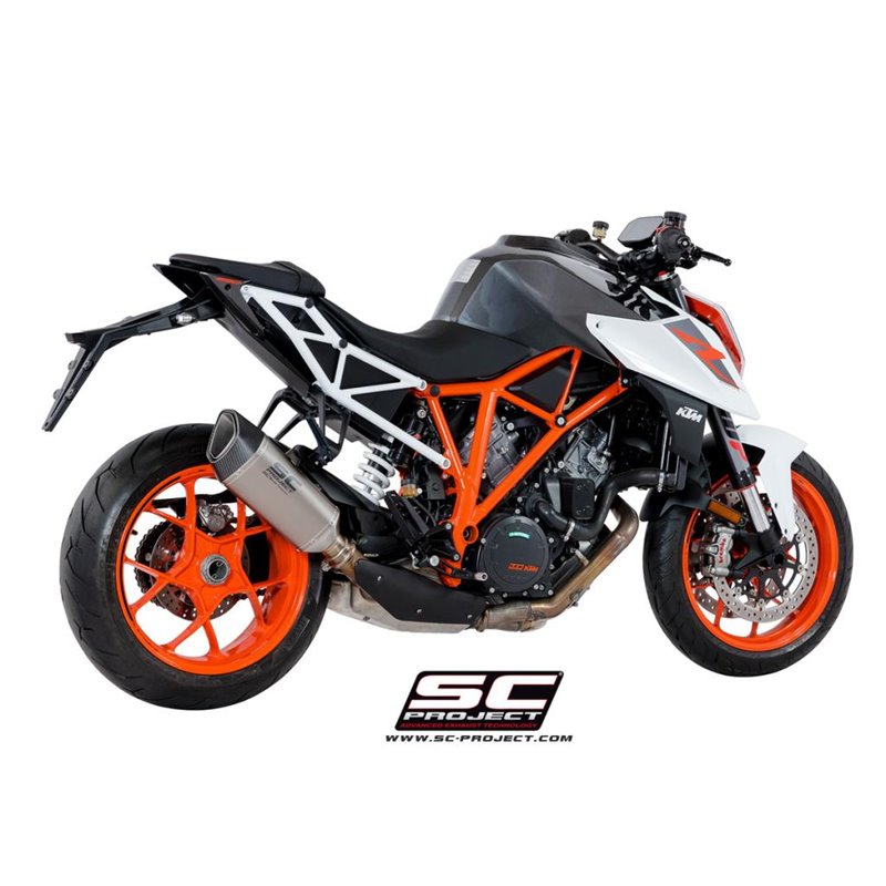 SC-Project Uitlaat SC1-R | Zilver | KTM 1290 Super Duke R