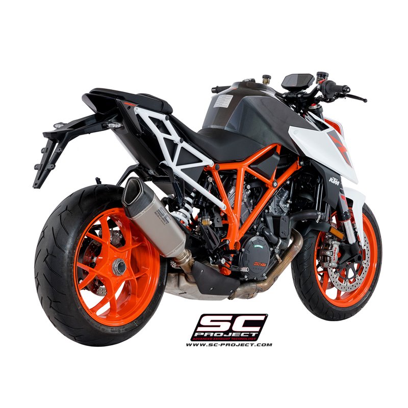 SC-Project Uitlaat SC1-R | Zilver | KTM 1290 Super Duke R