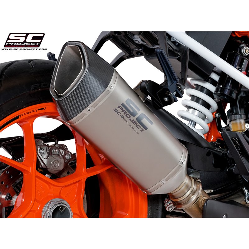 SC-Project Exhaust SC1-R | Silver | KTM 1290 Super Duke R