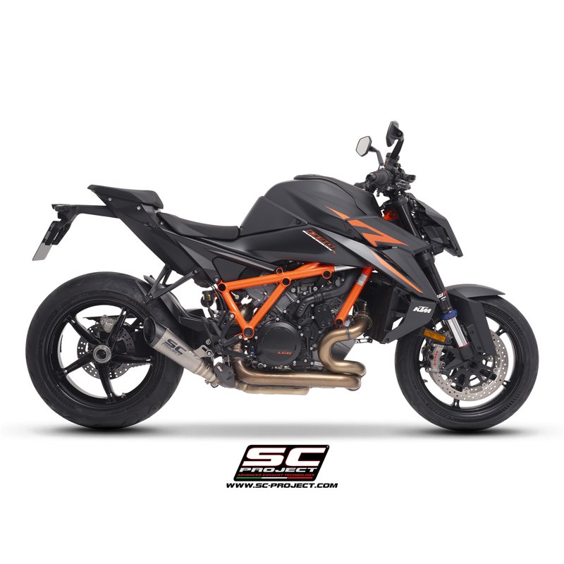 SC-Project Exhaust S1 | Silver | KTM 1390 Super Duke R