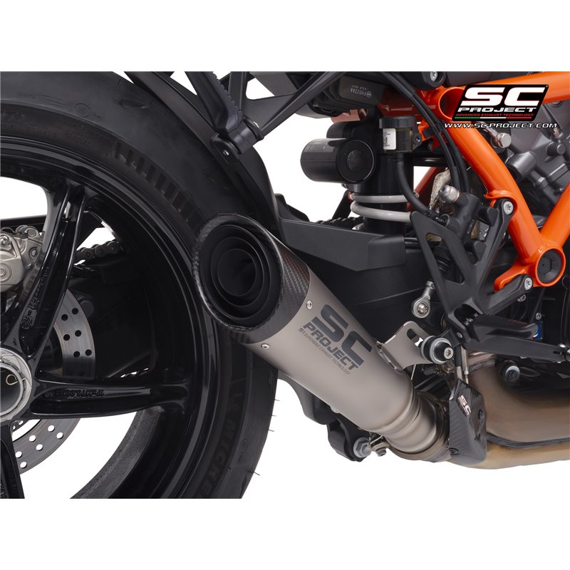 SC-Project Uitlaat S1 | Zilver | KTM 1390 Super Duke R