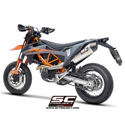SC-Project Exhaust X-Plorer II GT | Silver | KTM 690 SMC-R/Enduro-R