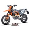 SC-Project Exhaust X-Plorer II GT | Silver | KTM 690 SMC-R/Enduro-R