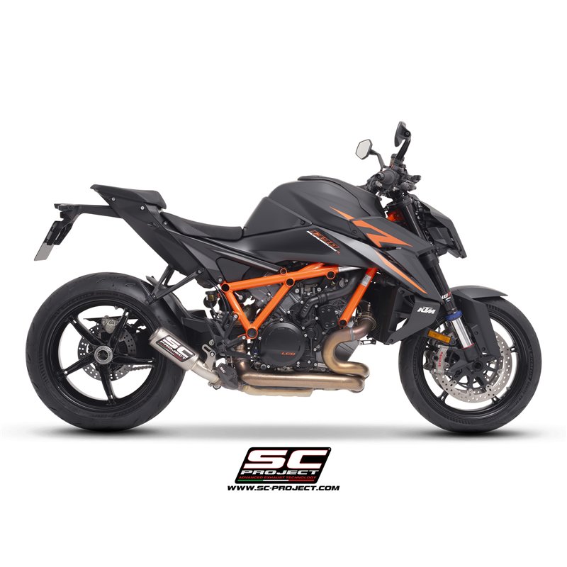 SC-Project Exhaust CR-T Mesh | Silver | KTM 1390 Super Duke R