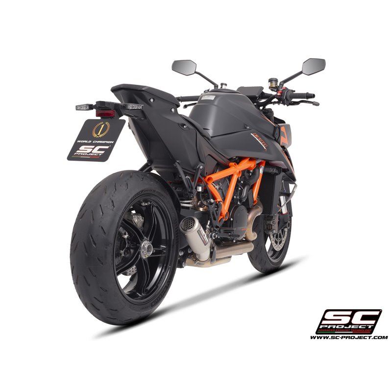 SC-Project Exhaust CR-T Mesh | Silver | KTM 1390 Super Duke R
