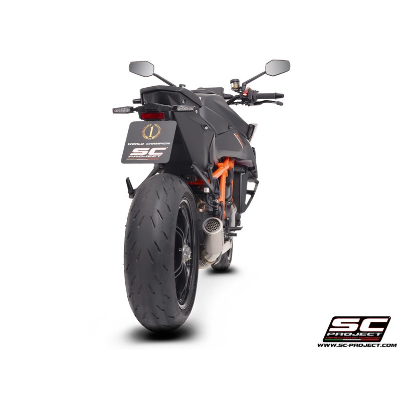 SC-Project Exhaust CR-T Mesh | Silver | KTM 1390 Super Duke R
