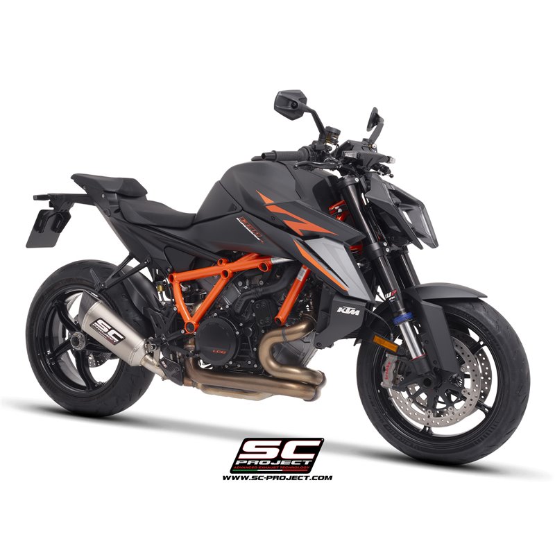 SC-Project Exhaust SC1-R | Silver | KTM 1390 Super Duke R