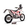 SC-Project Linkpijp | Zilver | Kove 450 Rally