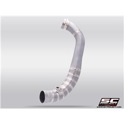 SC-Project Exhaust Bend | Silver | Kove 450 Rally