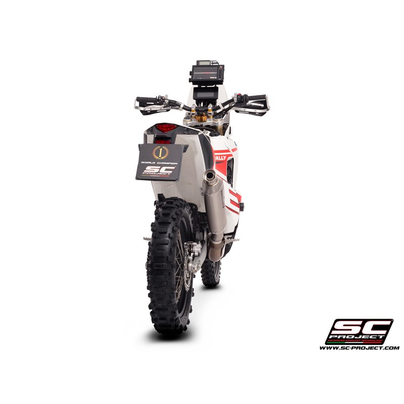 SC-Project Exhaust Rally Raid | Silver | Kove 450 Rally
