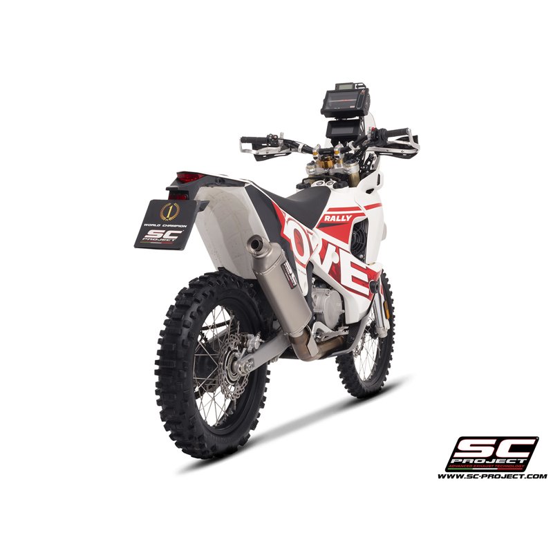 SC-Project Uitlaat Rally-X GT | Zilver | Kove 450 Rally