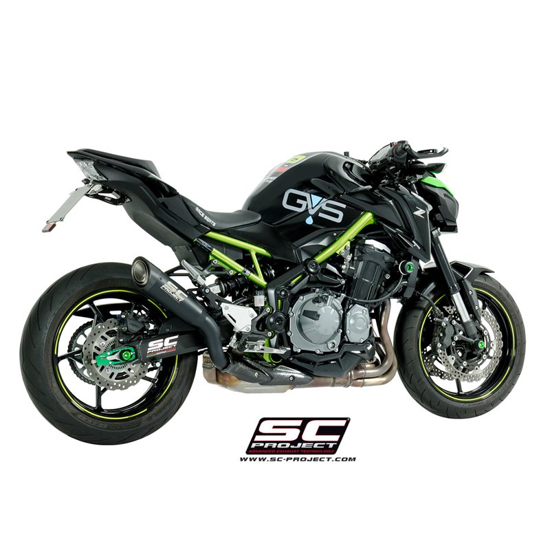 SC-Project Uitlaat S1 | Zwart | Kawasaki Z900 A2
