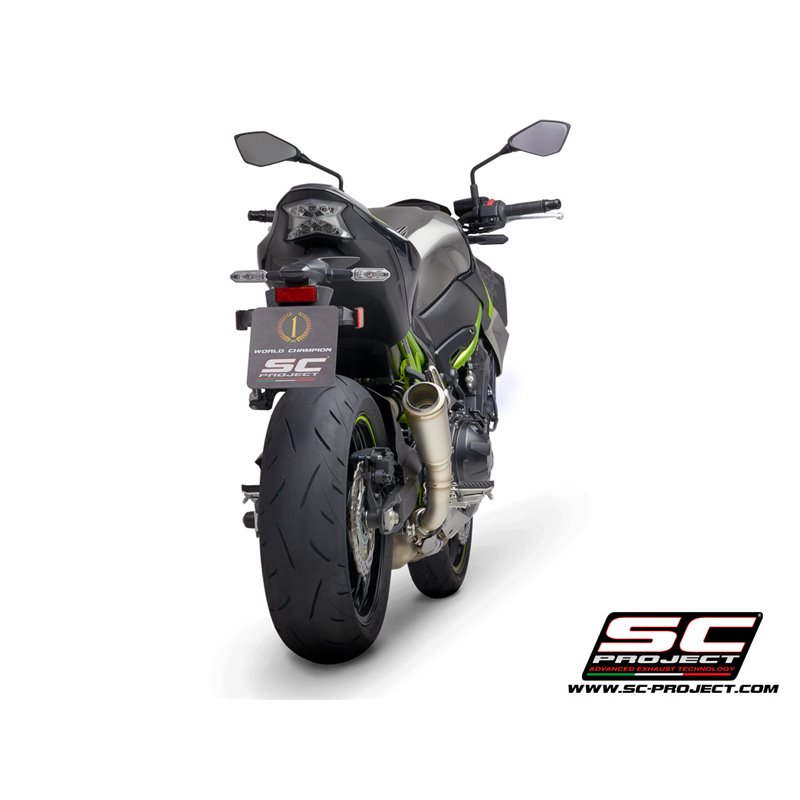SC-Project Exhaust S1-GP | Silver | Kawasaki Z900 A2