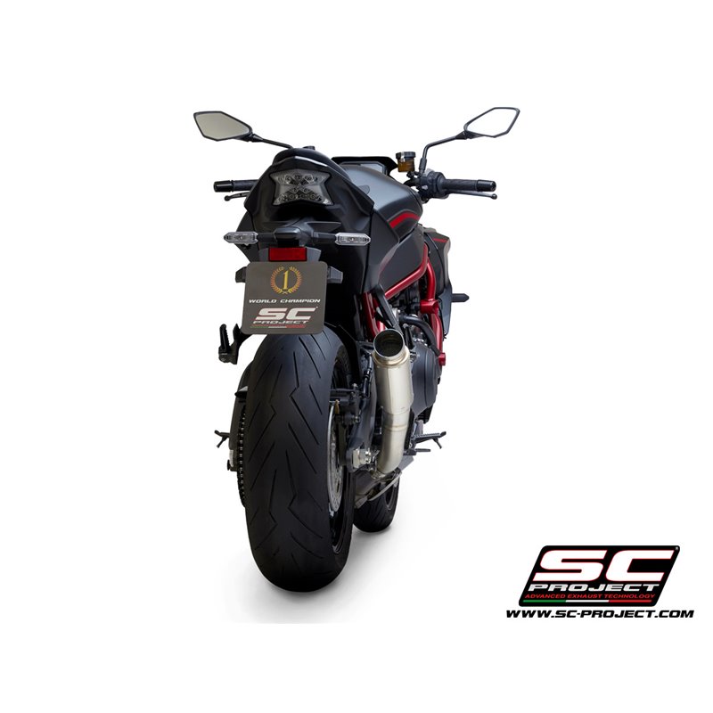 SC-Project Uitlaat GP70-R | Zilver | Kawasaki Z1000 H2