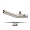 SC-Project Link Pipe | Silver | Kawasaki ZX-6R Ninja