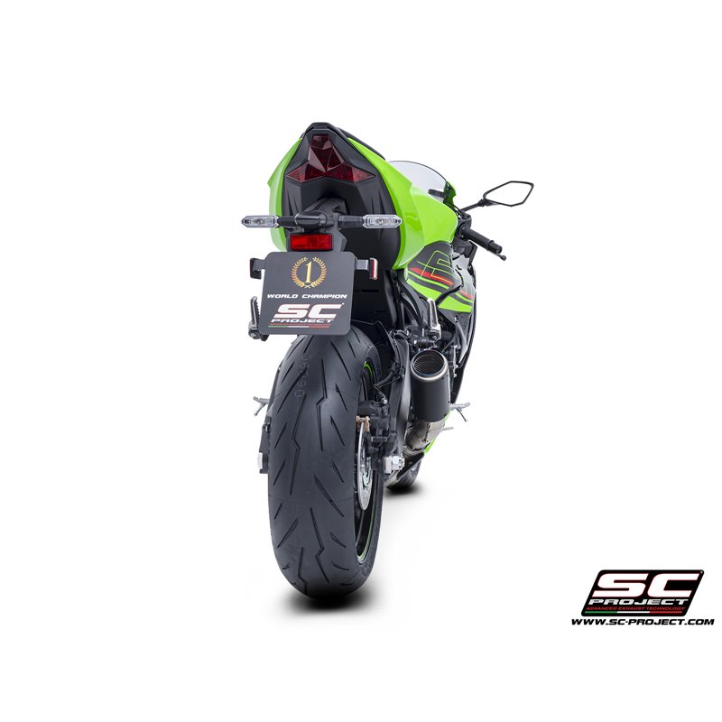 SC-Project Exhaust CR-T | Carbon | Kawasaki ZX-6R Ninja