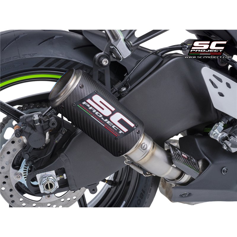 SC-Project Uitlaat CR-T | Carbon | Kawasaki ZX-6R Ninja