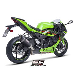 SC-Project Exhaust SC1-R | Carbon | Kawasaki ZX-6R Ninja