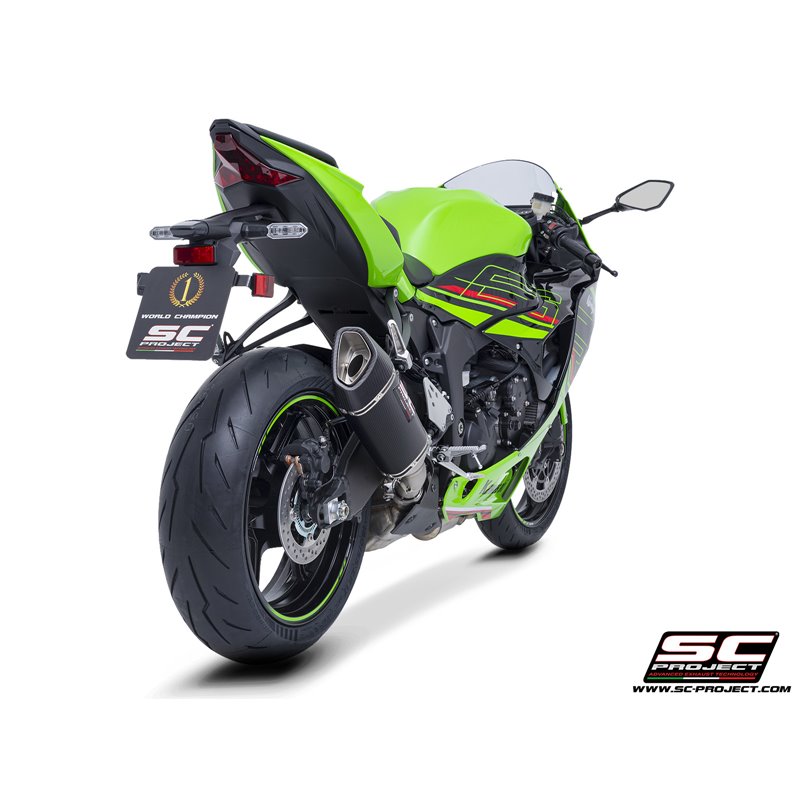 SC-Project Uitlaat SC1-R | Carbon | Kawasaki ZX-6R Ninja