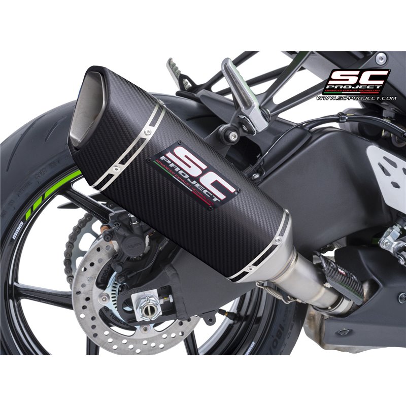 SC-Project Uitlaat SC1-R | Carbon | Kawasaki ZX-6R Ninja