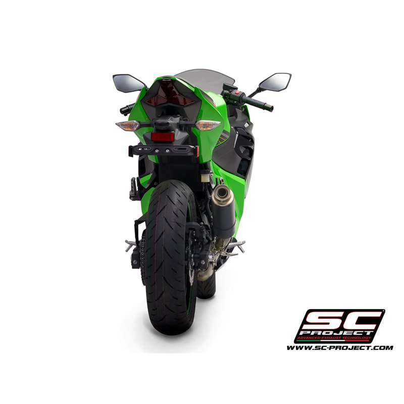 SC-Project Exhaust GP-M2 | Carbon | Kawasaki 400 Ninja