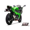 SC-Project Uitlaat CR-T | Zilver | Kawasaki 400 Ninja
