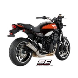 SC-Project Uitlaat Conical 70s | Zilver | Kawasaki Z900RS
