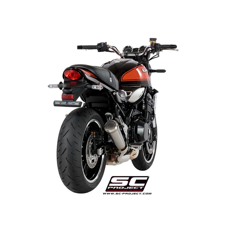 SC-Project Exhaust Conical 70s | Silver | Kawasaki Z900RS