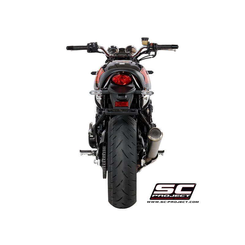 SC-Project Uitlaat Conical 70s | Zilver | Kawasaki Z900RS