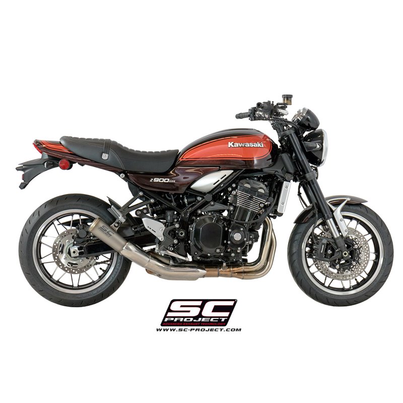 SC-Project Exhaust S1-GP | Silver | Kawasaki Z900RS